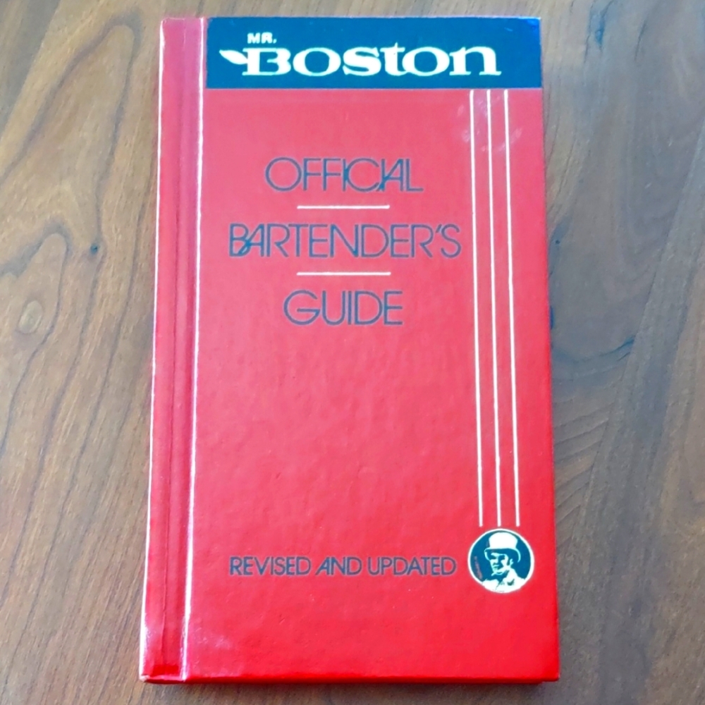 Vintage Official Bartender's Guide, Hard Cover, Excellent Condition
